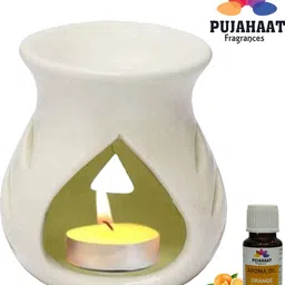 pujahaat Lavender, Jasmine, Marigold (Genda), Rose Aroma Oil image 4