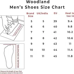 woodland Men's Leather Sneaker Sneakers For Men image 4