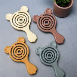 kalyani Teddy Spiral Detangling Hair Comb For Girls and Women ( Any 2 )-picture-47