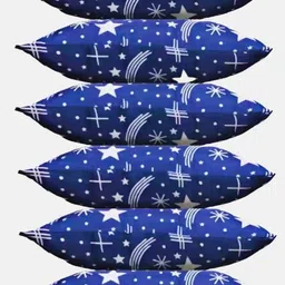 goga Microfibre Sleeping Pillow Pack of 6 Abstract BLUE PRINT-picture-18