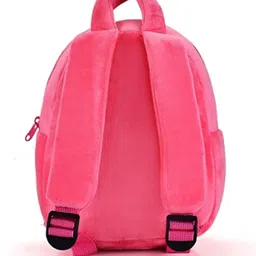 frantic Best Pink Panda Kids School Bag for Kids, Age 2 to 5 Plush Bag image 5