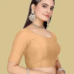 priyanka textiles Round Neck Women Blouse image 2