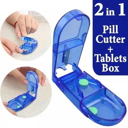 naama Portable Medicine Pill Cutter Box/ Pill Splitter Storage/ Tablet Separator Portable Medicine Pill Cutter Box/ Pill Splitter Storage/ Tablet Separator Manual Pill Cutter-picture-19