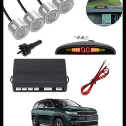Car Premium 4 Silver Reverse Parking Sensor-AP25B400 Car Premium 4 Silver Reverse Parking Sensor-AP25B400 Parking Sensor-image-29