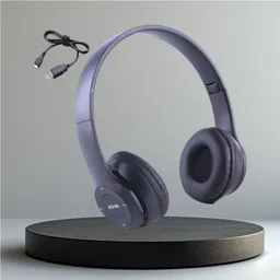 Folding Bluetooth Headset with Resonant Bass Technology_8U Bluetooth & Wired Headset-image-1