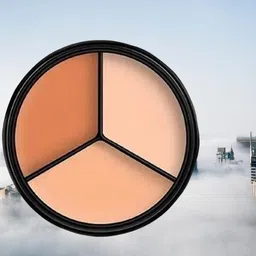 3-in-1 Full Cover Concealer Makeup Palette Cream c26 Concealer-image-56