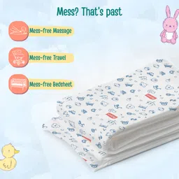 luvlap Microfiber Baby Bed Protecting Mat image 4