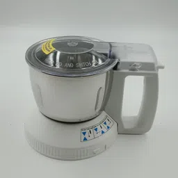 panasonic AC-310 Dry and wet Grinding Jar with Safety Lock 600 ML-White Mixer Juicer Jar image 1