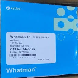 WHATMAN FILTER PAPER 1442-125 MM Filter Paper image 3