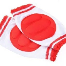 urock Baby Knee Pads For Crawling Baby Knee Pads Adjustable Red Baby Knee Pads (Knee Pads) Red, White Baby Knee Pads image 1
