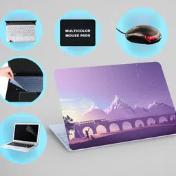 SDM 6IN1LAPTOPSKIN,SCREEN&KEYGAURD PROTECTOR,TRACKPAD,SLEEVEBAG,MOUSEPAD15.6INCH1013 Combo Set-picture-10