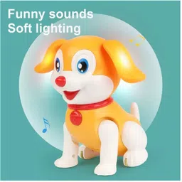 kiddie castle Musical Dog Barking Toy Dog with Flashing Light & Sound image 3