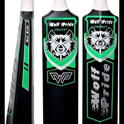 WP Kids PVC/Plastic Green/W Black Tennis Cricket Bat (400g) No5 #_PK103 PVC/Plastic Cricket Bat For 9 - 11 Yrs-image-67