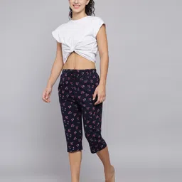 anixa Women Multicolor Capri image 5