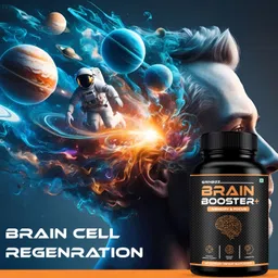 grinbizz Brain Booster Capsule Improve Focus, Alertness/Boost Concentration/Mind Wellness image 5
