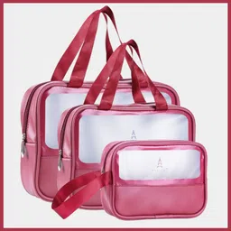 houseofcommon Women Pink Cosmetic Bag-picture-16