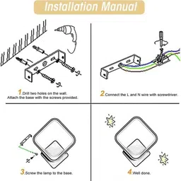 vprotect Wallchiere Wall Lamp With Bulb image 5