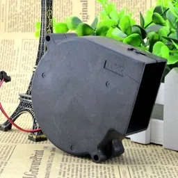 Electronic Spices Nidec A34123-55 12V 0.46A 9733 9CM 2-wire turbo blower cooling fan Cooler image 4