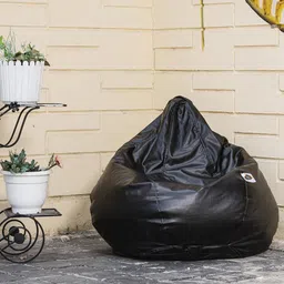 venkteshwar XXXL Tear Drop Bean Bag Cover (Without Beans) image 4