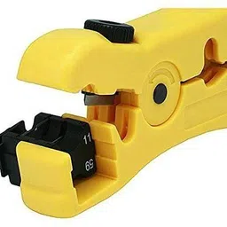 storescent Rotary Stripping Tool for Coaxial Cable Wire Cutter, Rg-59, Rg-6, Rg-7 & Rg-11 Coax Stripper Rg-59, Rg-6, Rg-7 & Rg-11 Coax Stripper Manual Crimper image 5