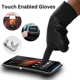nv collection Unisex Touch Sensitive Gloves for Cold Weather Riding Gloves image 5