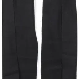 bismaadh Solid Wool Blend Women Black Stole, Scarf-picture-10