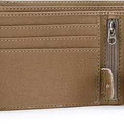 dezire crafts Men Trendy, Travel, Formal, Evening/Party, Casual, Ethnic Beige Artificial Leather Wallet image 2
