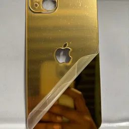 TWUAOP I PHONE 14 MIRROR BACK PANNEL ACRYLIC SHEET APPLE Mobile Skin image 5