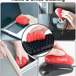 HOTKEI (200 gm)Multipurpose Laptop Pc Computer Keyboard Dust Cleaner Cleaning Slime Gel for Computers, Laptops, Mobiles, Gaming image 2