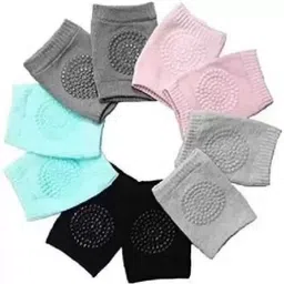 sbts Breathable Comfortable Knee Cap for Kids_1813 Multicolor Baby Knee Pads image 3