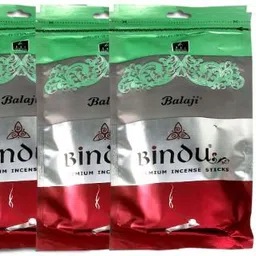 rudra Set of 3 (75 Sticks Per Box) Bindu Premium Incense Stick Aggarbatti Zipper Pack Scented-picture-14
