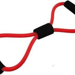 fitfun HOME COMBO OF DOUBLE SPRING TUMMY TRIMMER WITH SKIPPING ROPE AND RESISTANCE TUBE Fitness Accessory Kit Kit image 3