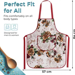 kuber industries Cotton Home Use Apron - Free Size image 3