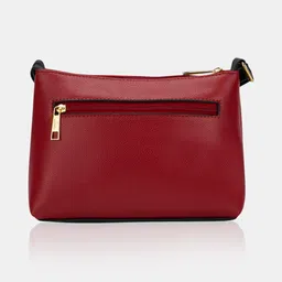 lavie Red Women Sling Bag Taya HZ Top Zip Sling Bag image 5