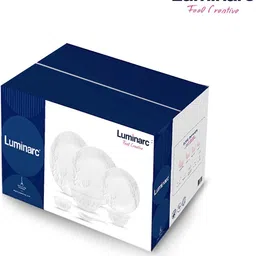 luminarc Pack of 33 Opalware Super White and Light Weight, 100% bone ash free, Stain Proof kwetee Dinner Set image 4