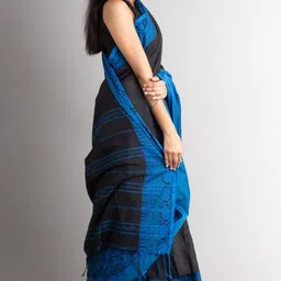 balorampal Woven Handloom Pure Cotton Saree image 3