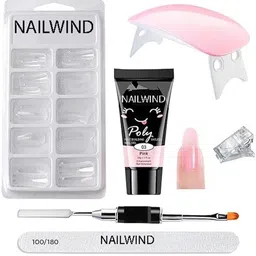 nailwind Poly Nail Extension Gel Kit for Builder Gel UV Nail Art Kit Nail Extension Set-picture-22