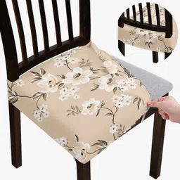 Polycotton 1 Seater Chair Floral Cover-image-5