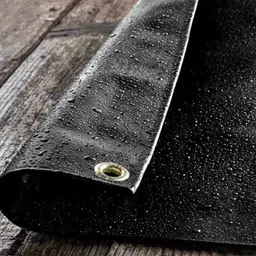 greenlife TARPAULINE 30 X30 FEET BLACK 200 GSM Tent - For FOR UV RESISTANT , WATERPROOF-picture-19