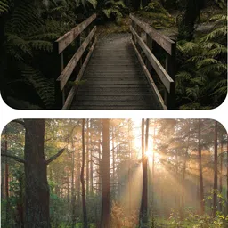 escope Pack fo 2 Nature Printed MousePad for Computer, PC, Laptop Mousepad-picture-16