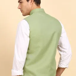heevis Solid Men Waistcoat image 2