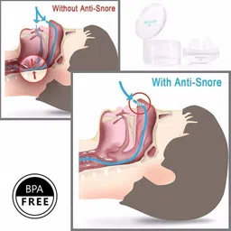 aaradhyam 2 in 1 Snore Air Purifier Nose Breathing Apparatus Stop Snoring Devices PACK-1 Anti-snoring Device image 4