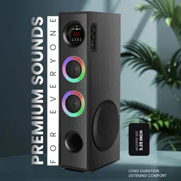 D1Y3 RING HOME TOWER SPEAKER 120 W Bluetooth Tower Speaker image 5