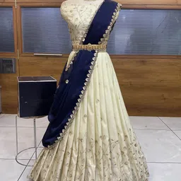 shree creation Embroidered Semi Stitched Lehenga Choli-picture-25