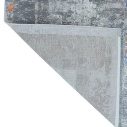 Grey Abstract Polypropylene 4 ft x 6 ft Machine Made Carpet by Apco image 5
