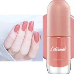 Ultra-Glossy Shine, Long-Lasting & Chip-Resistant Dusky Orange Nail Paint Dusky Orange-image-11
