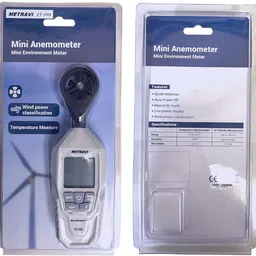 metravi ET-99A Thermo-Anemometer for measuring Air Velocity & Temperature LCR Meter image 3