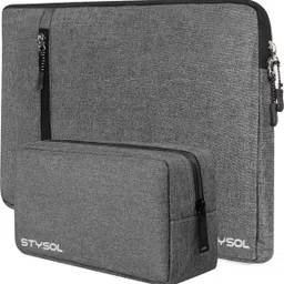 14 Inch Slip Case Cover Bag With Charger Pouch Waterproof Laptop Sleeve/Cover-image-32