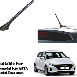 gs grow n shine Standard Quality Car Roof Decorative Show Antenna With Adhesive Tape (Sms_197) Flexible Aerial Rod with Adhesive Tape Antenna Suitable For - I-20 (2023) ASTA Whip Vehicle Antenna-picture-12