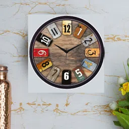 tanmay enterprises Analog 25 cm X 25 cm Wall Clock image 4